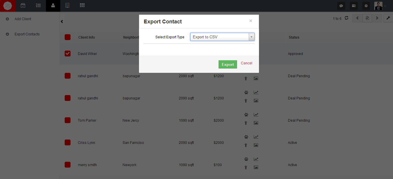 contact-export-csv