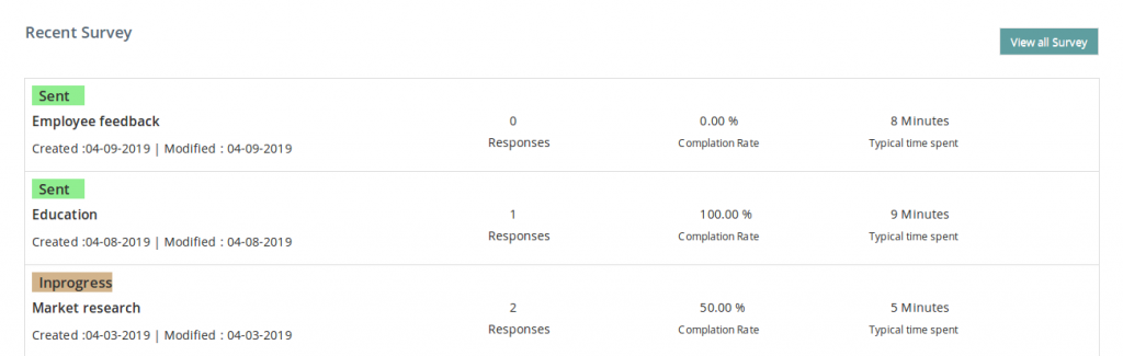 Upcoming Survey Module for vTiger – blog