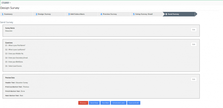 Upcoming Survey Module for vTiger – blog